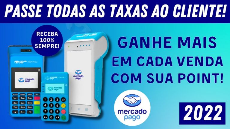 Máquinas Point! Passe o juros ao cliente e ganhe mais nas vendas! Todas as máquinas do Mercado Pago!