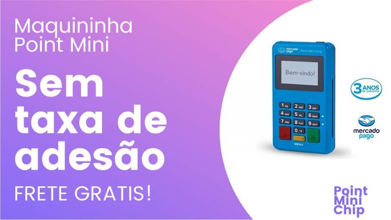 💳Nova Maquininha Point Mini Do Mercado Pago💲