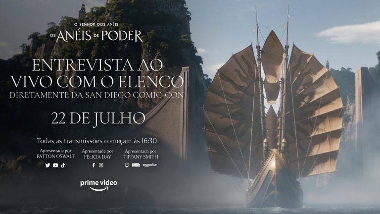 O Senhor do Anéis: Os Anéis de Poder – Entrevista ao vivo com o elenco direto da SDCC