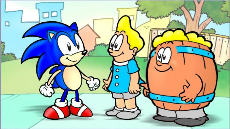 Os Velozes – Desenho com o Sonic