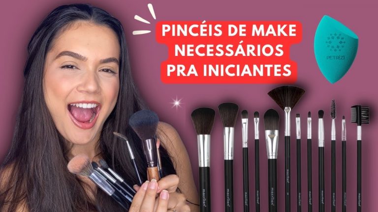 PINCÉIS NECESSÁRIOS PRA *INICIANTES* I  QUAL PINCEL DE MAQUIAGEM EU DEVO COMPRAR?