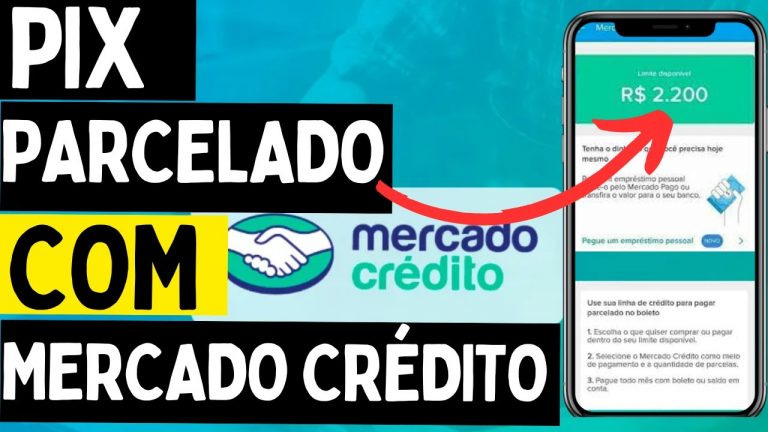 PIX PARCELADO COM MERCADO CRÉDITO