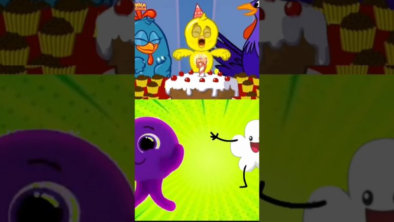 Parabéns/Pula Pula Pipoquinha /Galinha Pintadinha/Música infantil #shorts