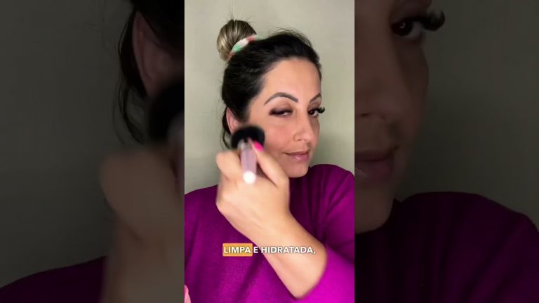 Pele oleosa na maquiagem ? #maquiagemsimples #maquiagem #makeuptutorial #dicasdemaquiagem