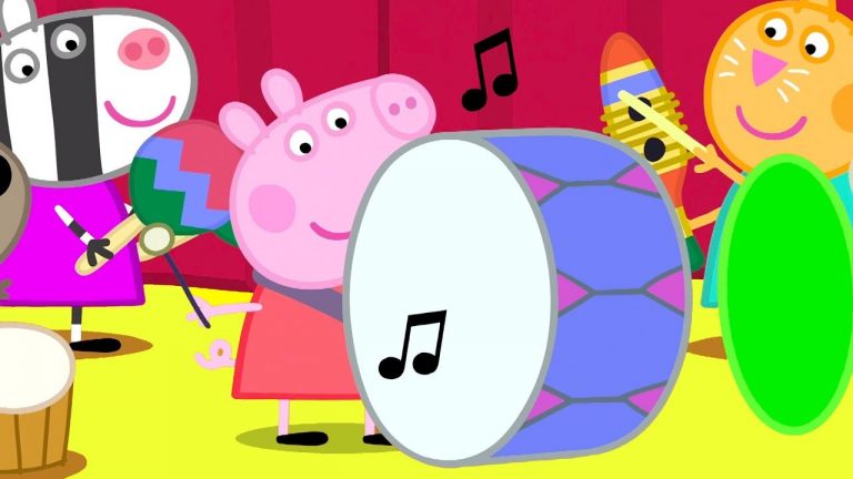 Peppa Pig Português Brasil | AGITO, CHOCALHO E BATIDA! | HD | Desenhos Animados