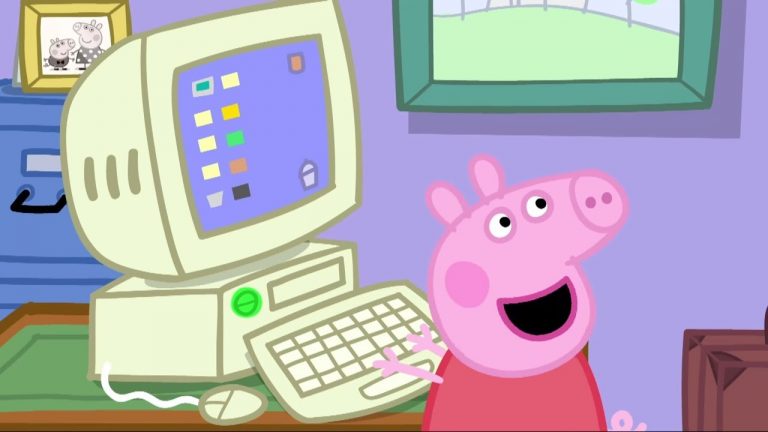 Peppa Pig Português Brasil | O COMPUTADOR DO VOVÔ PIG  | HD | Desenhos Animados