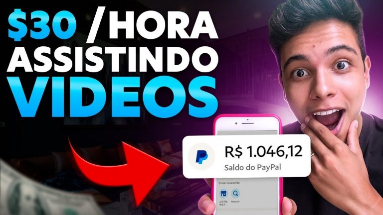 RECEBA $30 POR HORA ASSISTINDO VÍDEOS? TESTEI GANHAR DINHEIRO ASSISTINDO! GANHEI MUITO?