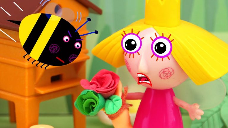 Run away from a bee, Ben and Holly's Little Kingdom