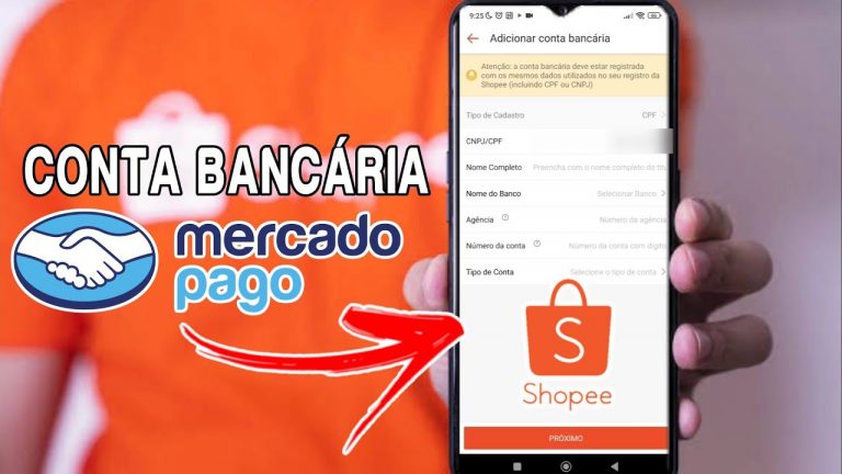 SHOPEE como Adicionar conta bancária do MERCADO PAGO #shopee #adicionarcontabancaria