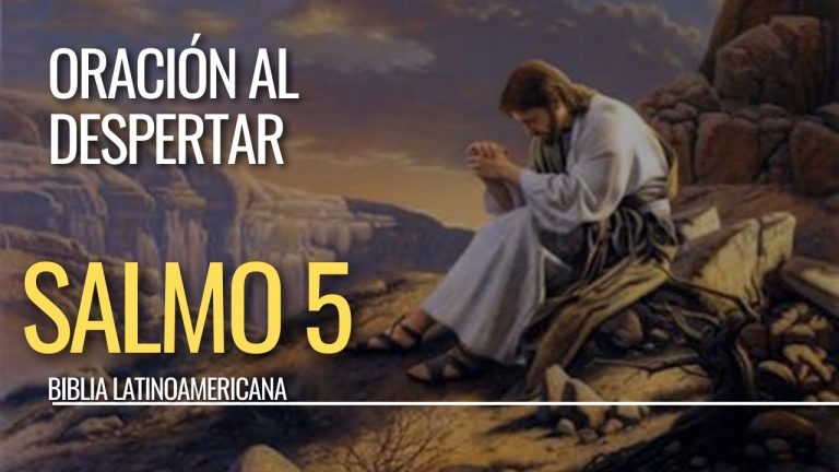 📖 Salmo 5 (Oración de la mañana) Biblia Latinoamericana católica