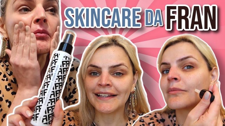 TESTANDO A LINHA DE SKINCARE DA FRANCINY EHLKE