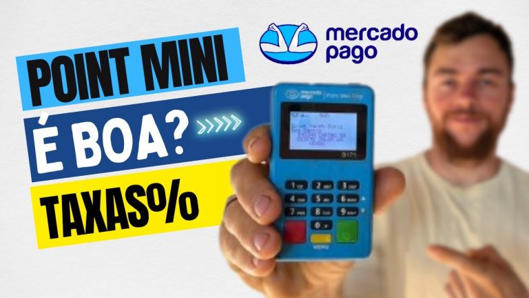 Testei MAQUININHA MERCADO PAGO – ANÁLISE COMPLETA Point mini e Conta Digital