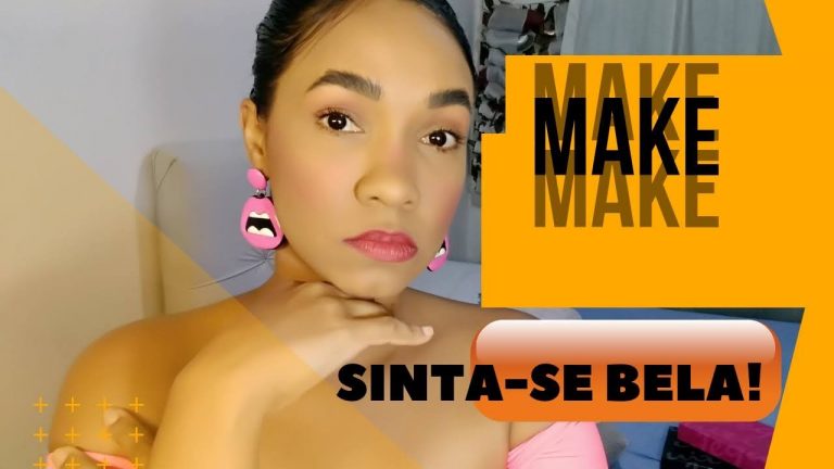 Tutorial de Auto Maquiagem Para Iniciantes Pele Negra e Morena Super Fácil Simples e Rápida de Fazer