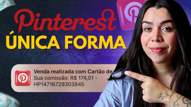 Única forma de vender como AFILIADO com o PINTEREST (Método Definitivo)