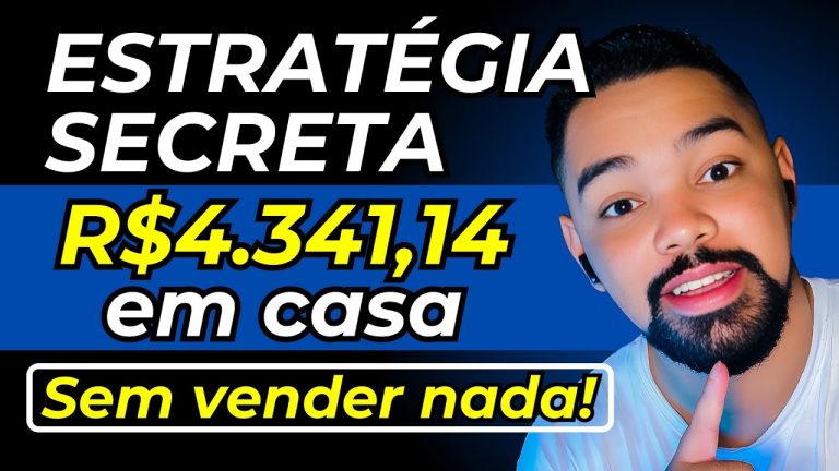 como ganhar R$4.341,14 por Mês sem precisar vender nada I Dinheiro fácil sem criar conteúdo…