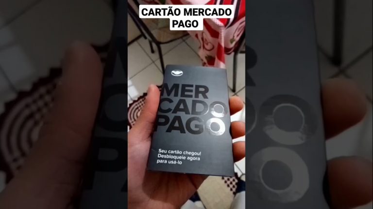 #shorts CARTÃO MERCADO PAGO UNBOXING #mercadopago