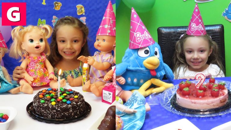 1 Hora Festa de Aniversário Baby Alive Galinha Pintadinha  Patrulha Canina Compilação