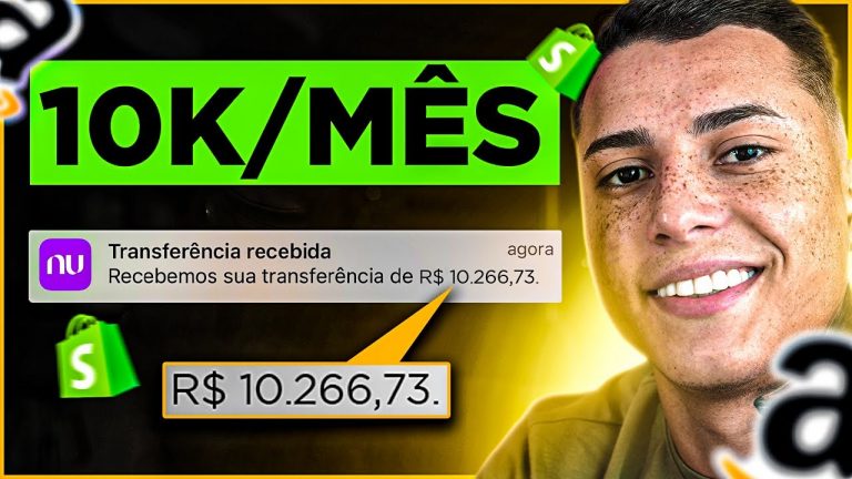 100% ORGANICO: COMO GANHAR 10 MIL POR MÊS COMO AFILIADO AMAZON/DROPSHIPPING!