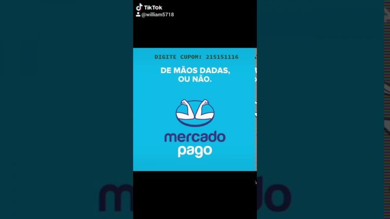 10,00 REIAS NA HORA CUPOM MERCADO PAGO NO TIKTOK