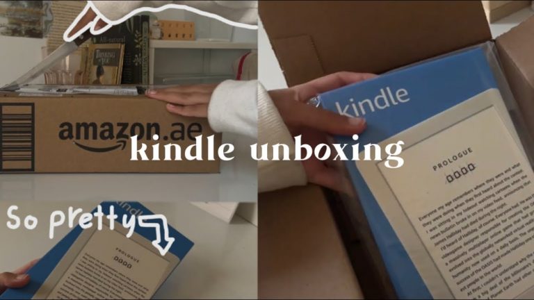 kindle 10th generation unboxing 📓 || 8GB white 🪐