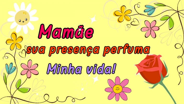 Lindas frases para o Dia das mães♡