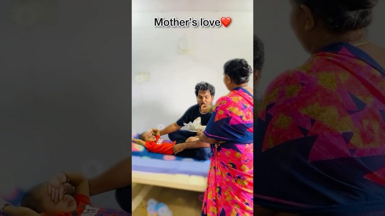 A mother gives us strength in every situation😇😍 #viralshorts #motherlove #crazyfamilyvlogs