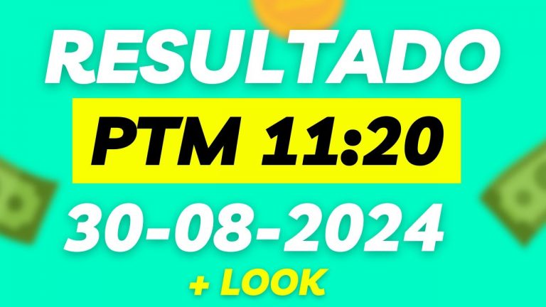 Jogo do bicho ao vivo – Resultado – ptm 30_08_2024