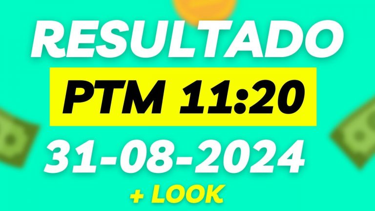 RESULTADO – Jogo do bicho ao vivo – PTm 31_08_2024