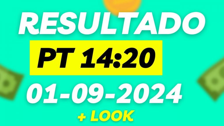 RESULTADO – Jogo do bicho ao vivo – PT 01_09_2024