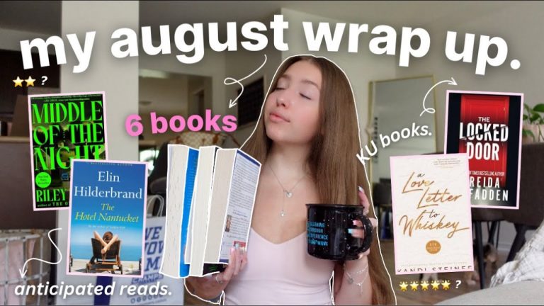 august reading wrap up 🌟🍓 new fav reads, new releases, kindle unlimited recs & more!