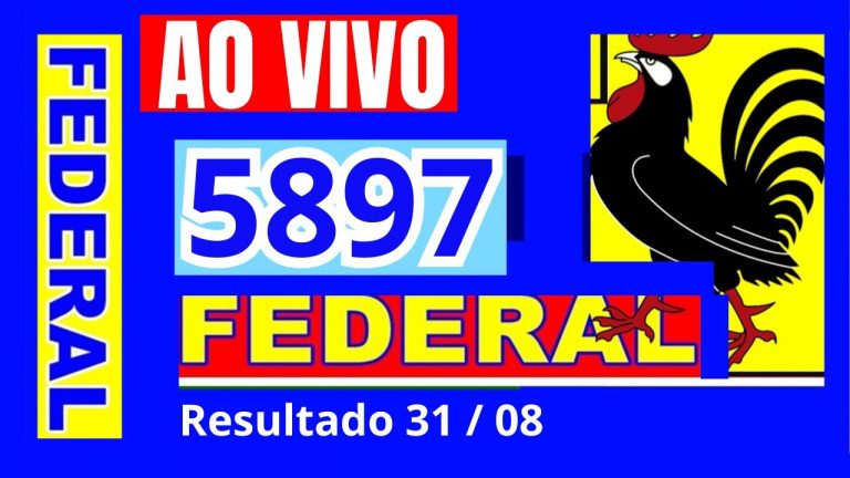 Resultado do Jogo do Bicho das 19 horas pela Loteria Federal 5897