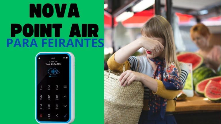 Maquininha de cartão para Autônomos | Comércio e Lojistas Point Air Vale a Pena? Point Air é boa?