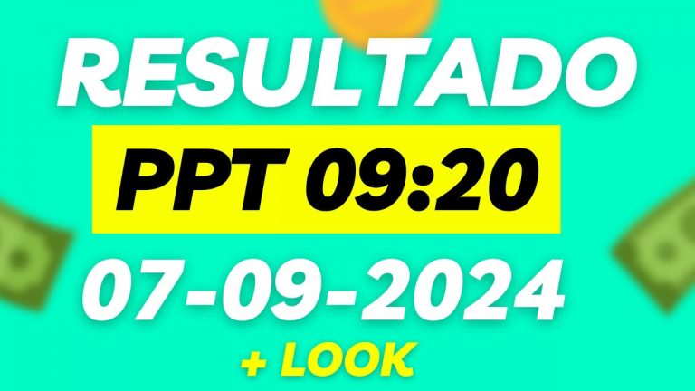 RESULTADO – Jogo do bicho ao vivo – ppt 07_09_2024