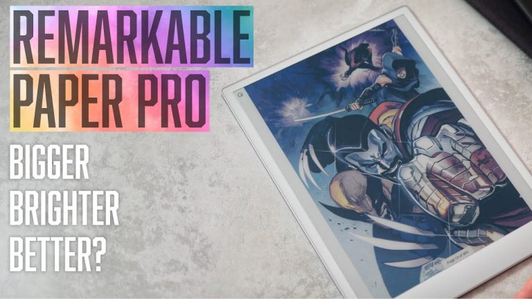 reMarkable Paper Pro 72hrs in | So Much More than a Kindle Scribe Color 🎨🔆