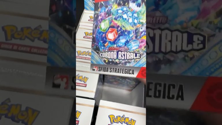 APRO in ANTEPRIMA il NUOVO SET di CARTE POKEMON CORONA ASTRALE