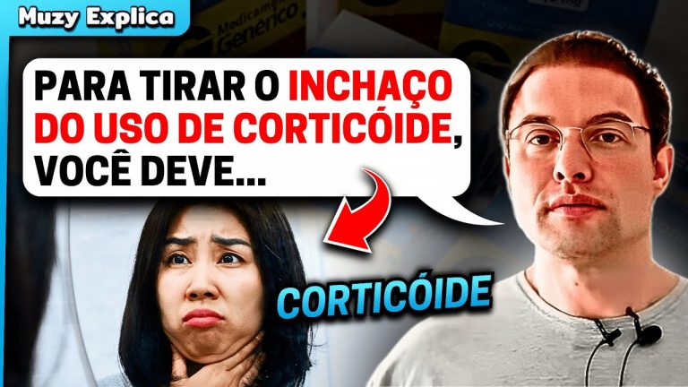 CORTICOIDE: Como Desinchar | Muzy Explica