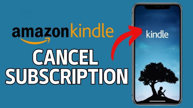 How to Cancel Amazon Kindle Subscription 2024?