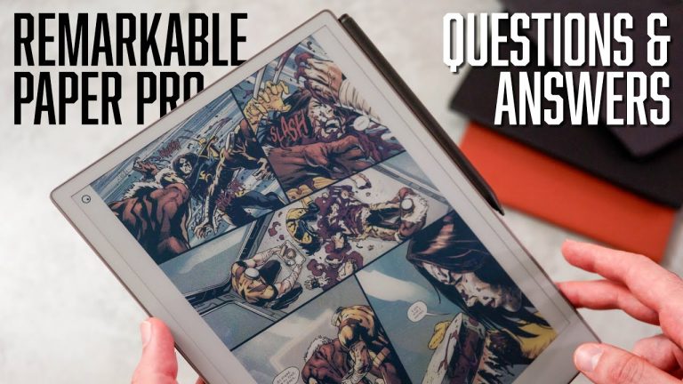 reMarkable Paper Pro Questions Answered | Side-by-side vs Boox, Kindle & reMarkable 2