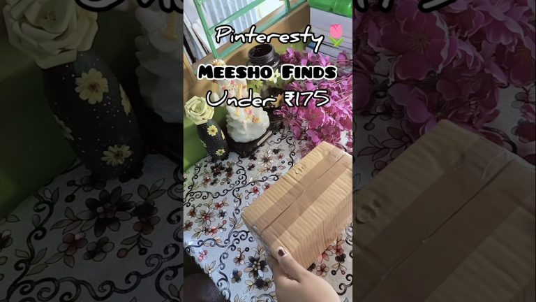 Pinteresty🌷Meesho Finds Under ₹175|| Useful Aesthetic Cute Meesho Finds.. #meeshofinds #shorts