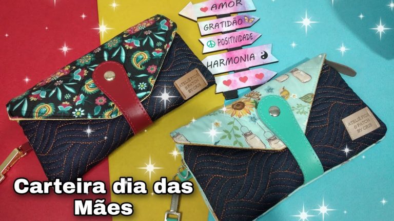 Carteira dia das Mães/ Carteira Completa / Mother's Day Wallet/Full Wallet