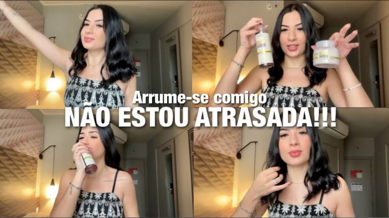 ARRUME-SE COMIGO (NÃO estou atrasada!!) *Beauty Fair, cabelo, look & make*