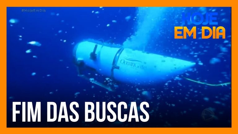 Autoridades devem encerrar buscas por ocupantes de submarino que implodiu