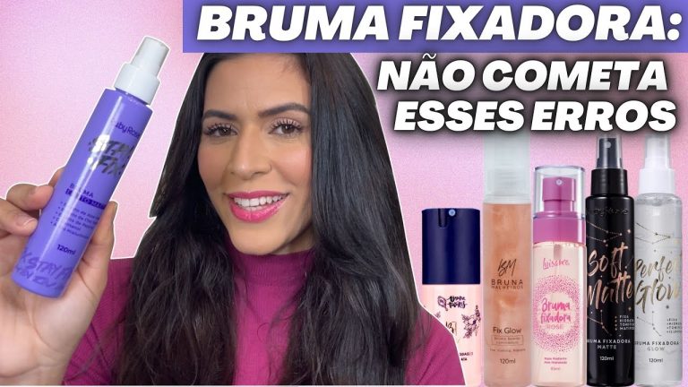 BRUMA FIXADORA : Pare de cometer esses ERROS e faça a *MAQUIAGEM PERFEITA* + DICAS  Make com Lari