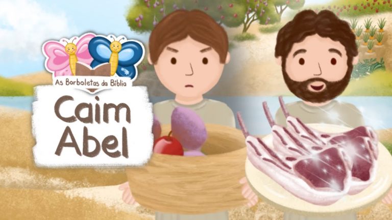 CAIM E ABEL · DESENHO BÍBLICO INFANTIL KIDS · HISTÓRIA DA BÍBLIA PARA CRIANÇAS