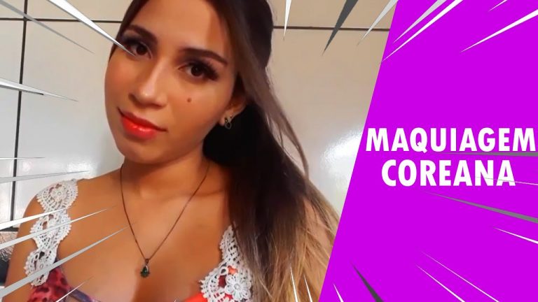 COMO FAZER MAQUIAGEM COREANA !!como fazer maquiagem coreana em pele morena !com produtos brasileiros