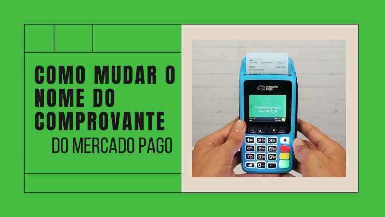 COMO MUDAR O NOME DO COMPROVANTE DO MERCADO PAGO