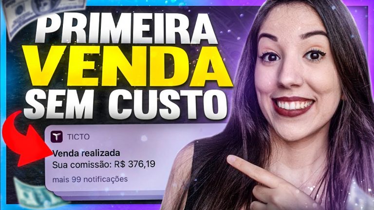 🤑 Como Fazer a PRIMEIRA VENDA Como Afiliado RÁPIDO e DE GRAÇA (Eduzz, Hotmart, Monetizze, Ticto)