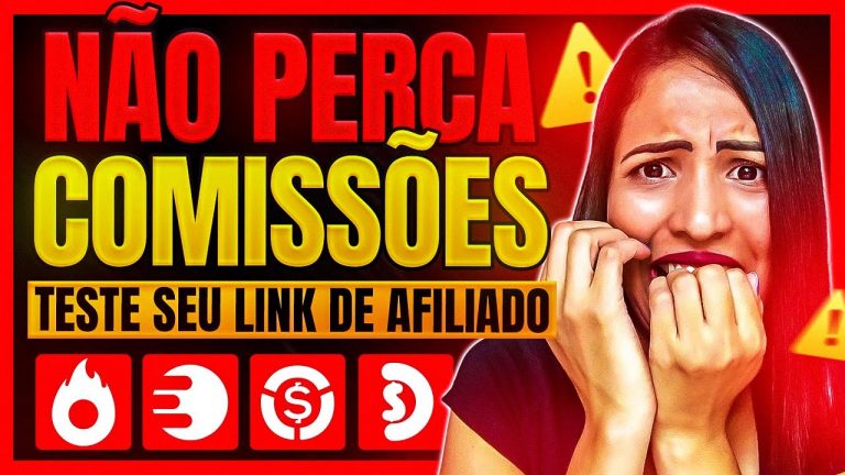 Como Saber se Meu LINK DE AFILIADO está Funcionando [EM QUALQUER PLATAFORMA] Link Afiliado Certo ✅