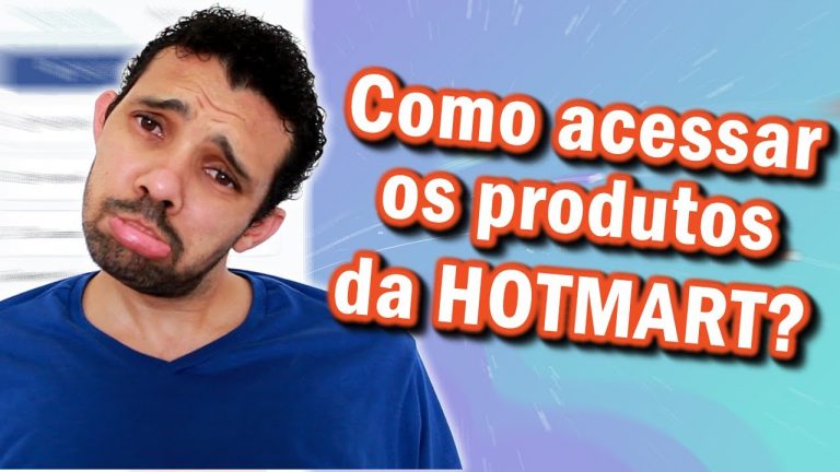 Como acessar os produtos da HOTMART?