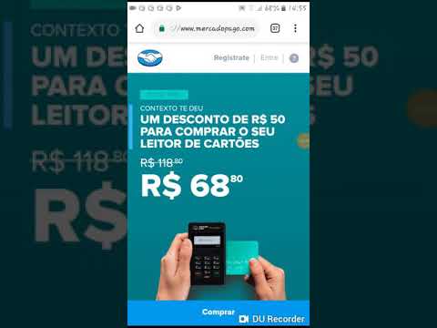 Como comprar maquininha do mercado pago com um grande desconto de 50 reais